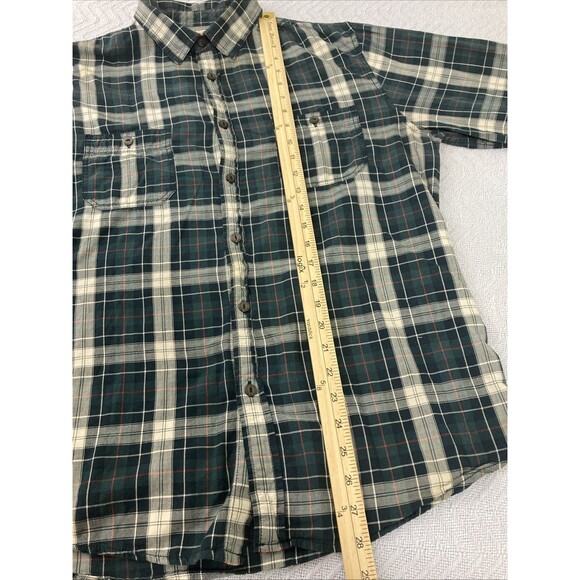 Mossimo Supply Co Athletic Fit ButtonUp Shirt Mens Plaid Flannel MultiColorLarge - Picture 12 of 12